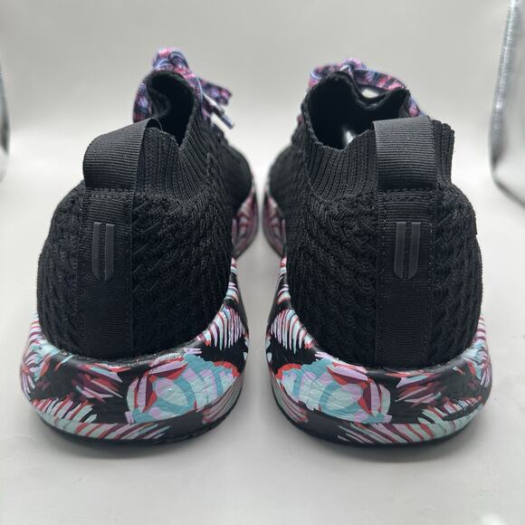 NOBULL Drive Knit Athletic Running Sneakers Midnight Palm BlackMen's Size 14 US - Picture 5 of 8